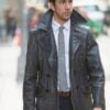 leather coat