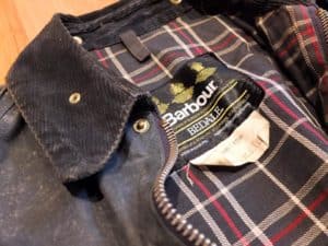 a test 13 Barbour wax Jacket Cleaning